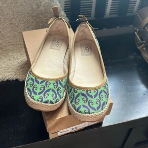UGG Green Espadrilles